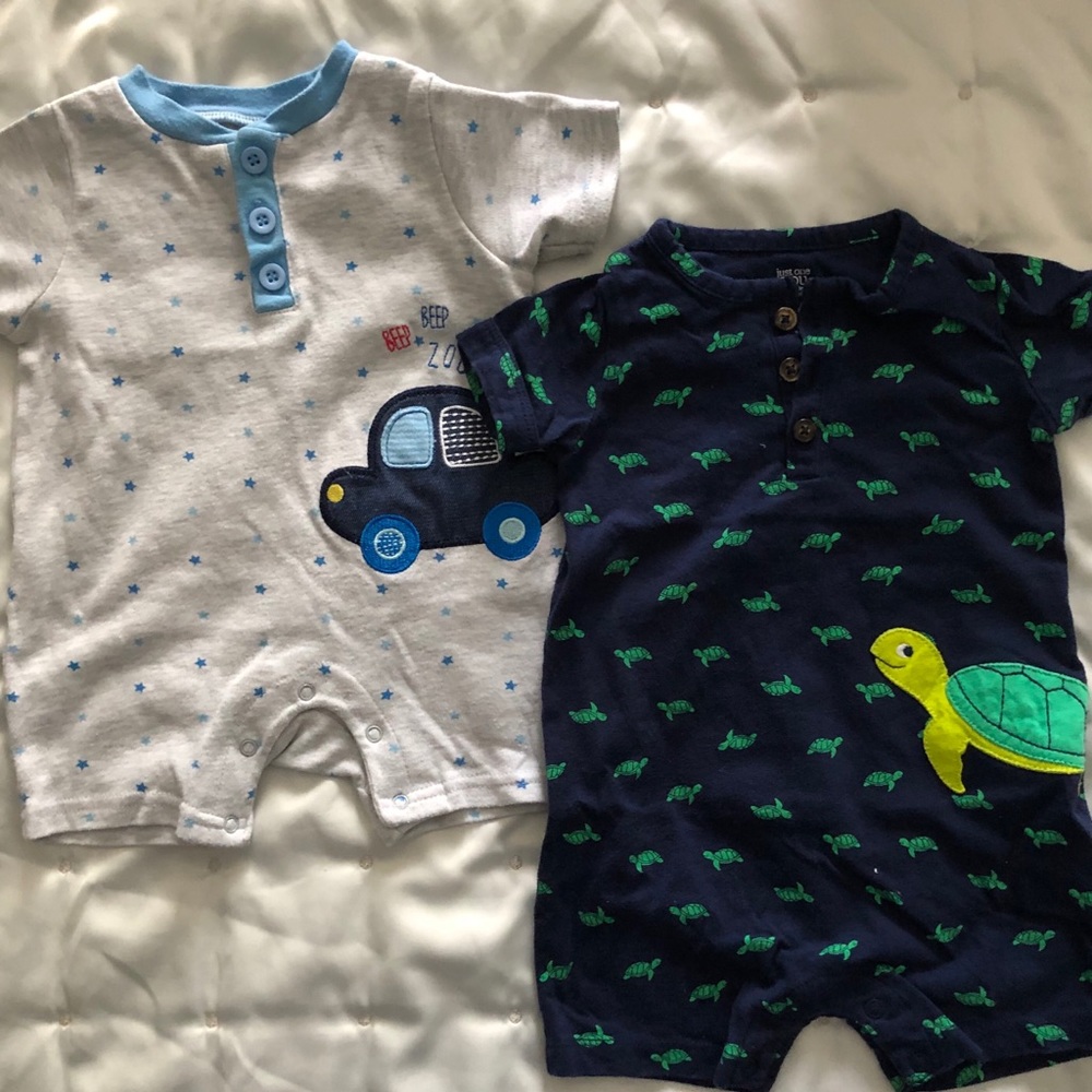 Boy Rompers